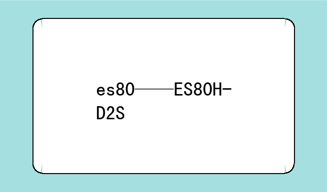 es80——ES80H-D2S